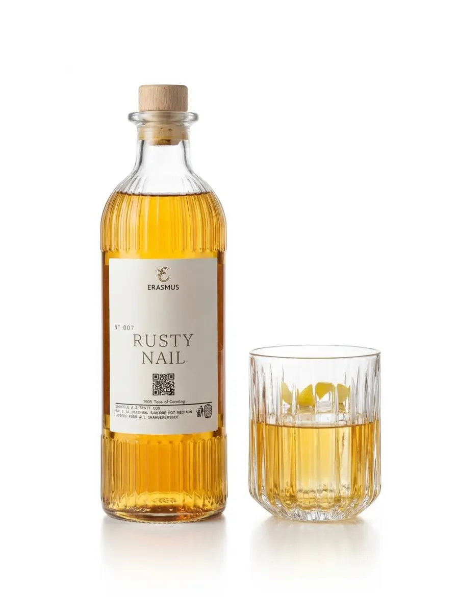 Rusty Nail – Orangen und Eis im Sonnenlicht