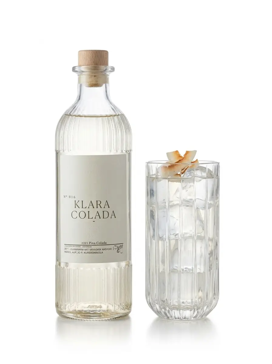 Klara Colada – frisches Ananas und Limetten Mood-Setting im Sonnenlicht