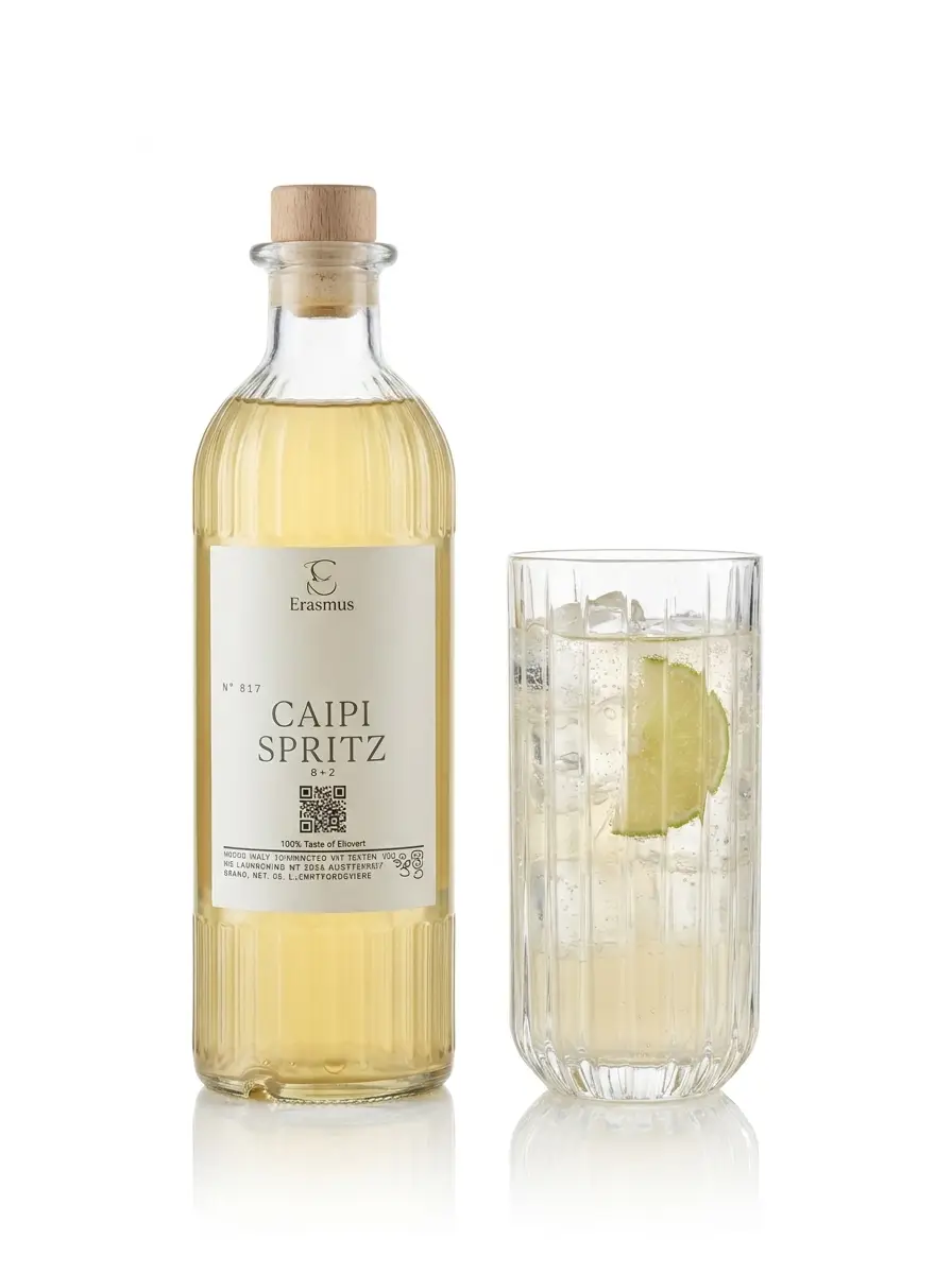 Caipi Spritz – frisches Limetten Mood-Setting im Sonnenlicht