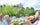 Blick auf Saarburg von der Terrasse der Villa Keller
